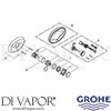 Grohe 19030000 Mixer Spare Tech Diagram