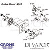 Grohe Allure Thermostatic Shower Mixer Spares