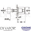 Grohe 19334000 Spare Diagram