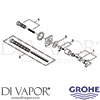 Grohe 19334000 Spare Tech Diagram