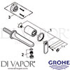 Grohe 19342 Mixer Spare Tech Diagram