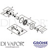 Grohe 19347A01 Spare Diagram