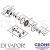 Grohe 19347EN1 Spare Diagram