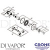 Grohe 19347GN1 Spare Diagram