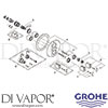 Grohe 19355 Spare Tech Diagram