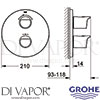 Grohe 19355001 Spare Diagram