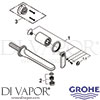 Grohe 19388000 Spare Diagram