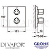 Grohe 19445000 Mixer Spare Diagram