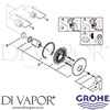 Grohe 19451002 Mixer Spare Diagram