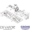 Grohe 19456 Mixer Spare Tech Diagram