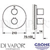 Grohe 19468000 Spare Diagram