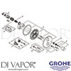 Grohe 19468000 Spare Tech Diagram