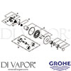 Grohe 19494001 Spare Diagram