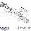 Grohe Eurostyle Bath Shower Mixer Spares