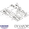 Grohe Eurostyle Single-Lever Bath Shower Mixer Spares