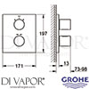 Grohe 19567000 Spare Diagram