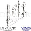 Grohe 19578001 Spare Diagram