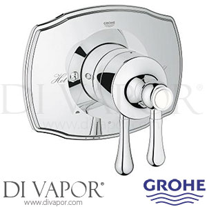 Grohe 19844000 Grohtherm 2000 Authentic Dual Function Pressure Balance Trim with Control Module Spare Parts