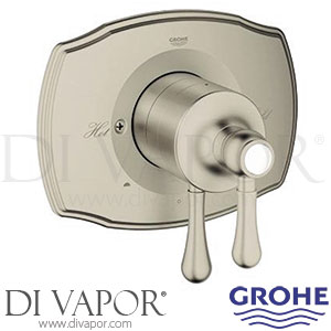 Grohe 19844EN0 Grohtherm 2000 Authentic Dual Function Pressure Balance Trim with Control Module Spare Parts