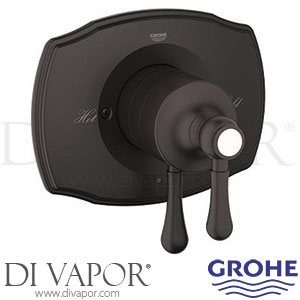 Grohe 19844ZB0 Grohtherm 2000 Authentic Dual Function Pressure Balance Trim with Control Module Spare Parts