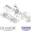 Grohe 19896000 Mixer Spare Diagram