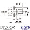 Grohe 19917000 Spare Diagram