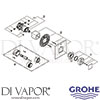 Grohe 19927000 Spare Diagram