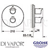 Grohe 19964000 Spare Diagram