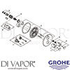 Grohe 19964000 Spare Tech Diagram