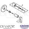 Grohe 19972002 Spare Diagram