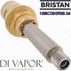 Brushed Nickel Bristan Clockwise Cold Ceramic Disc Valve