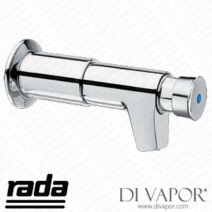 Rada T1 145 Timed Flow Bib Tap - Extended (Hot or Cold) (2.1762.058) Spare Parts