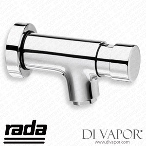 Rada T2 140 Timed Flow Bib Tap (Hot) (2.1762.066) Spare Parts