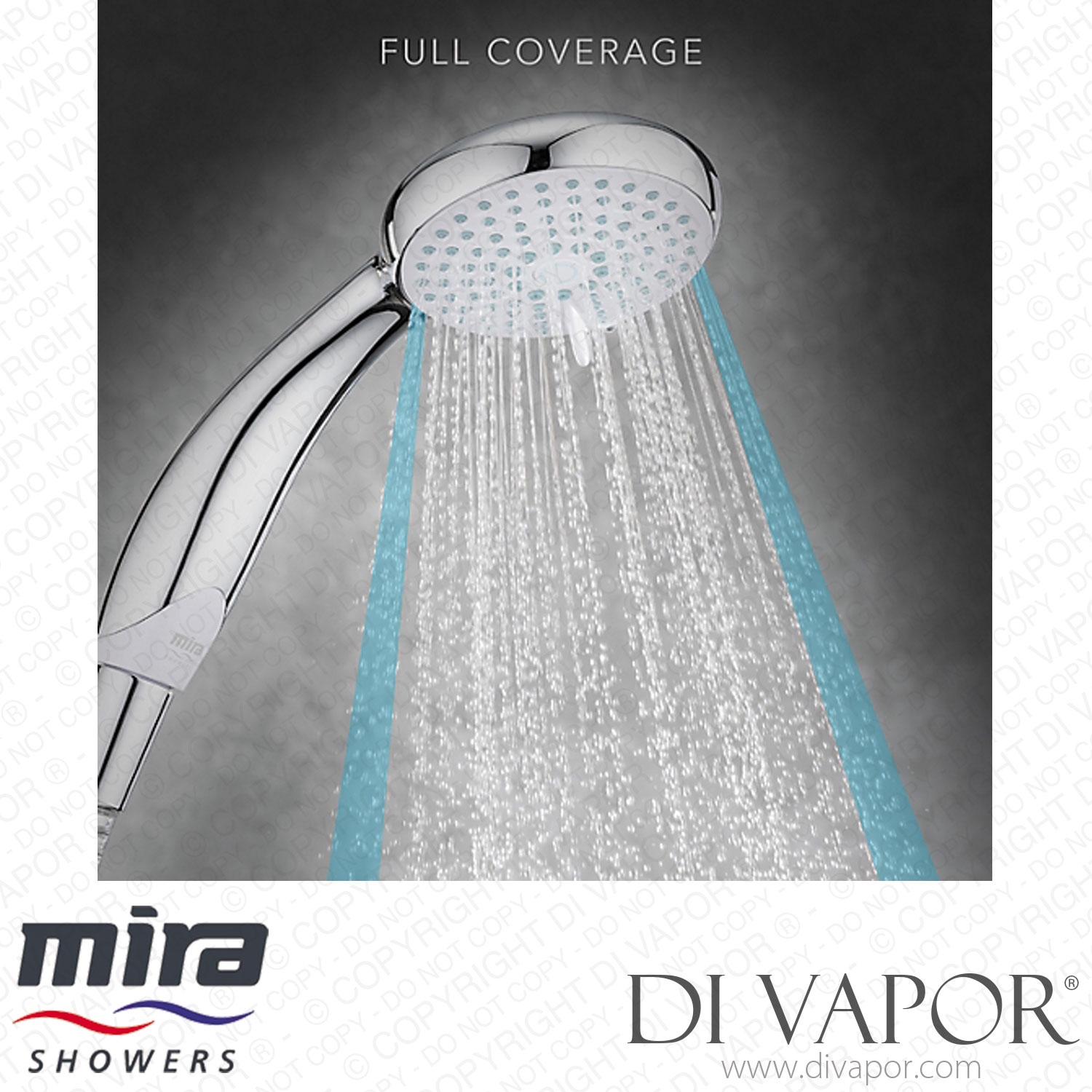 Mira Nectar Eco Four Spray Showerhead (2.1831.004) Spare Parts