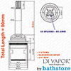 Bathstore Cartridge for 20007012130 Valves Clockwise