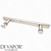 200HKZ Shower Door Handle Stainless Parts