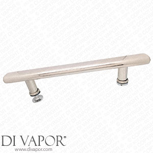 200mm Shower Door Handle | 20cm Hole to Hole | Stainless Steel