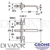 Grohe 20193000 Mixer Spare Diagram