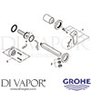 Grohe 20287000 Mixer Spare Tech Diagram