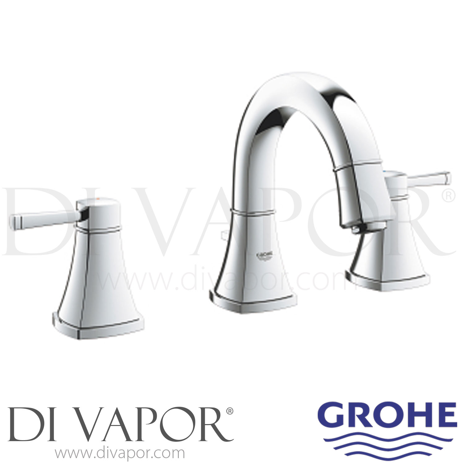 Grohe 20417000 Grandera Three Hole Basin Mixer 1 2 Inch S Size Spare   Grohe 20417000 Mixer Spare Parts 