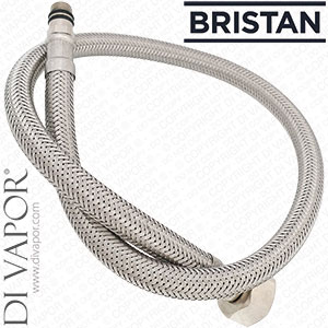 Bristan 20H01001-A07-01 M10 x 600mm x 1/2in BSP Flexible Tail with Filter