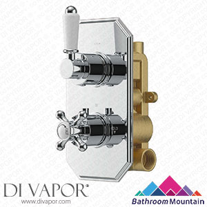 Bathroom Mountain 21055 Shannon Premium Chrome Traditional Thermostatic Shower Valve - 1 Outlet Spare Parts