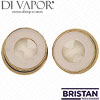 Bristan half Inch CD Valve Cartridge Pair Chrome