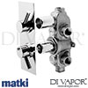 Matki 2110 Original Absolute Single Outlet Shower Mixer Spare Parts