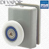 Single Shower Door Roller