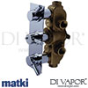 Matki 2210 Original Absolute Dual Outlet Shower Valve Spare Parts