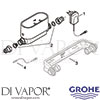 Grohe 22513LN0 Spare Diagram