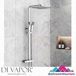 Bathroom Mountain 23011 Galway Premium Square Thermostatic Shower with Large 300mm Head Spare Parts