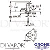 Grohe 23098000 Mixer Spare Diagram