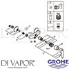 Grohe 23205001 Mixer Spare Tech Diagram